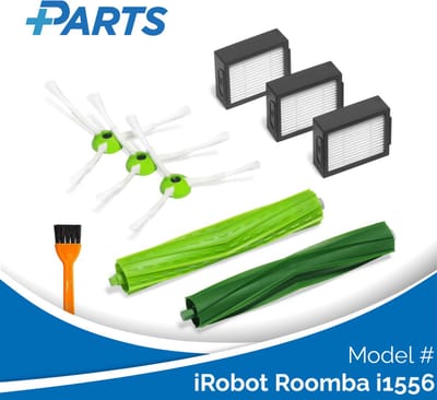 iRobot Roomba i1556 Onderhoudsset (Plus.Parts® alternatief voor 4624878 / 4639168)