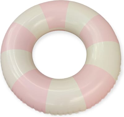Zwemband - Opblaasband voor zwembad speelgoed - Roze/Wit - Ø 70 cm