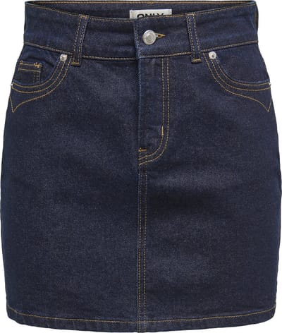 ONLY - ONLJUICY HW WESTERN SHORT SKIRT DNM MAE - Meisjes