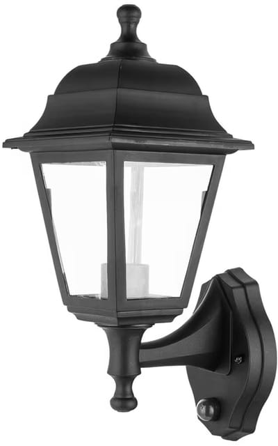 Avide Blake-U Buiten Wandlamp met Bewegingssensor - 35cm - LED - 220-240V - Zwart