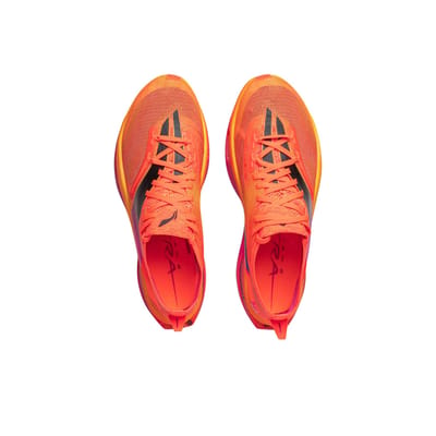 Li Ning Feidian 5 Ultra Super Technologie Carbon Plaat Hardloopschoenen Unisex Hardloopschoenen Fluorescerend-Vlam-Oranje ARMV005-21 42⅓ red