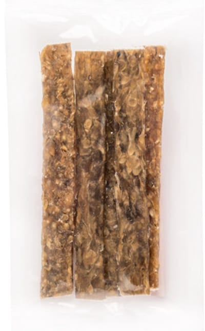Landman Hertenhuid Strips (5st) - Hondensnacks - Hondensnoepjes - Kauwsnack hond