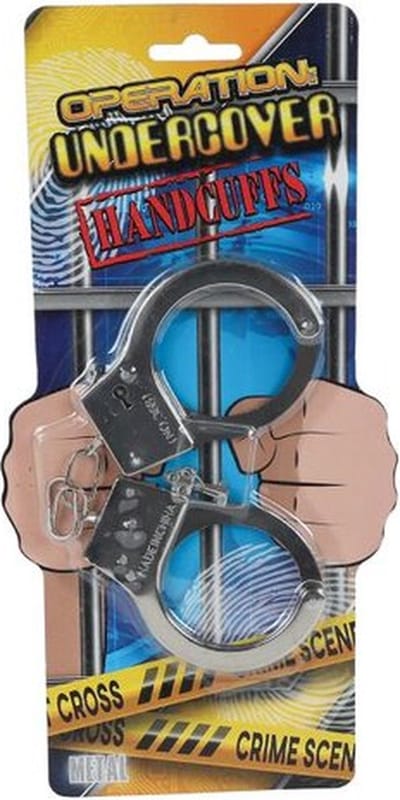 Toys Amsterdam Speelgoed handboeien voor kinderen - Politie verkleed outfit