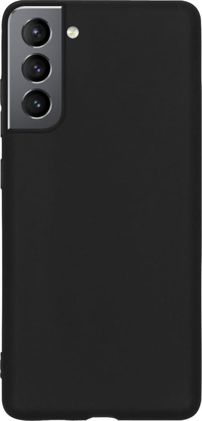 Hoes - Geschikt voor Samsung Galaxy S22 - Sterk & Shockproof - Hoesje Cover - Siliconen Case - Zwart