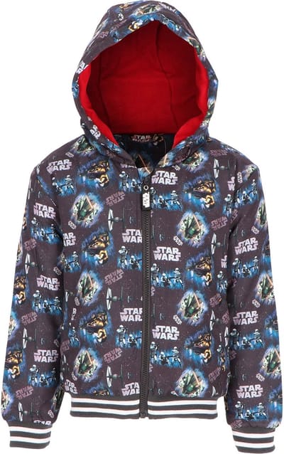 Star Wars Winterjas / Winterjack - Donkerblauw - Maat 98/104