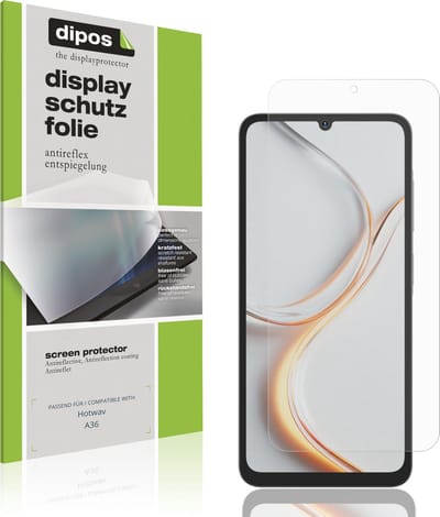 dipos – 4x Matte Beschermfolie geschikt voor Hotwav A36 | Krasbestendige & antireflecterende Screenprotector Ultra-Thin
