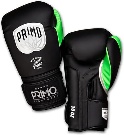 Primo Emblem 2.0 Semi Leather Bokshandschoenen - Mint - zwart/groen 12 oz