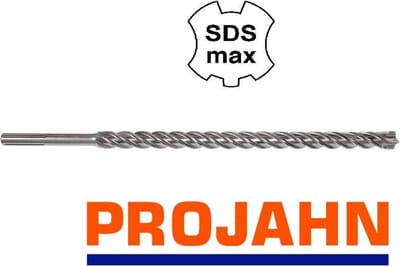 Hamerboor, SDS-MAX, 4 snijder 30 x 370 / 250 mm ''PROJAHN''