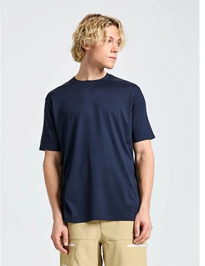 Slam Crew Sunblock 2.0 Uv Korte Mouw T-shirt Blauw S Man
