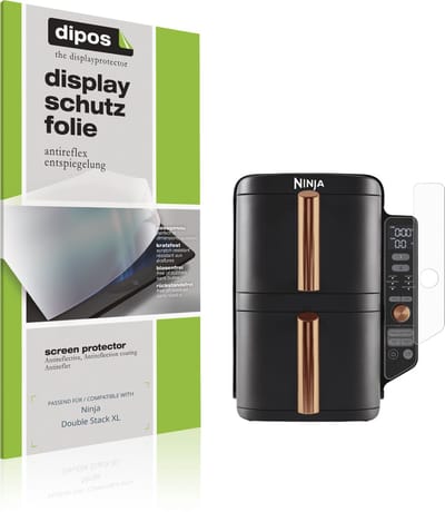 dipos – 2x Matte Beschermfolie geschikt voor Ninja Double Stack XL | Krasbestendige & antireflecterende Screenprotector Ultra-Thin
