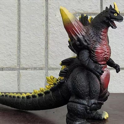 15cm 2 Kleuren Space Godzilla Fukuoka Beslissende Strijd Monsters Godzilla VS Spacegodzilla Actiefiguur Model Speelgoed opp bag