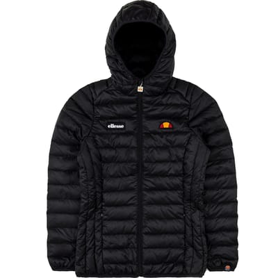 Ellesse Dames Lompard Gewatteerde Jas (Zwart)