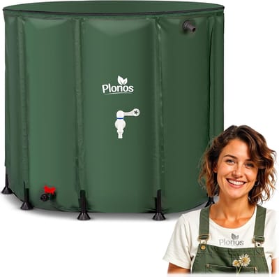 Regenton 650 Liter met Kraan voor Regenwateropvang Blauw