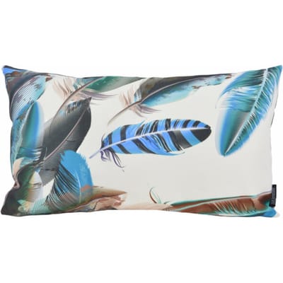 Blue/Green Peacock Kussenhoes | Outdoor / Buiten | Katoen / Polyester | 30 x 50 cm