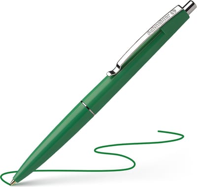 Schneider balpen - Office - penpunt M - groen/groen - S-132904