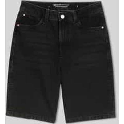 regular fit bermuda van puur katoen