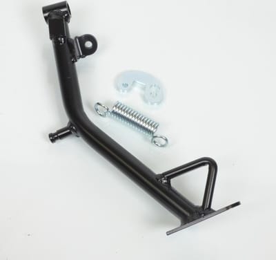 Zwarte zijkuip voor motor Peugeot 50 XR6 Nieuw 25cm met veer