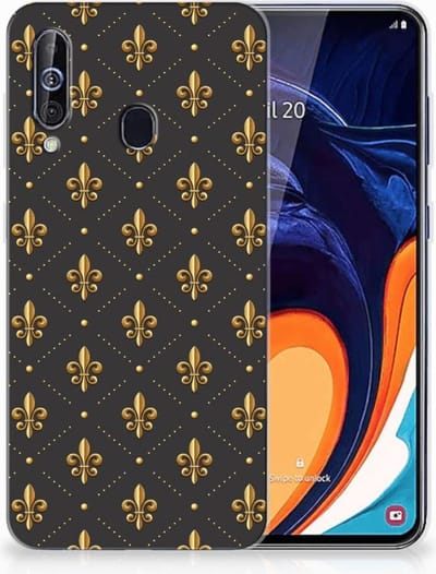 Samsung Galaxy A60 TPU bumper Franse Lelie