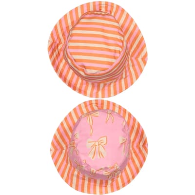 Bob baby meisje Paper Boat Beach Stripes And Bows Bucket