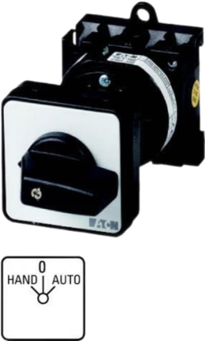 Eaton 043602 T0-2-15432/Z Omschakelaar Voor bodembevestiging Knevel 1 x 45 ° 1 stuk(s) Piece
