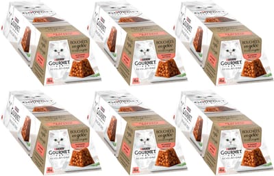 Gourmet Revelations Gelei - Kattenvoer Natvoer - Zalm - 24 x 57 g