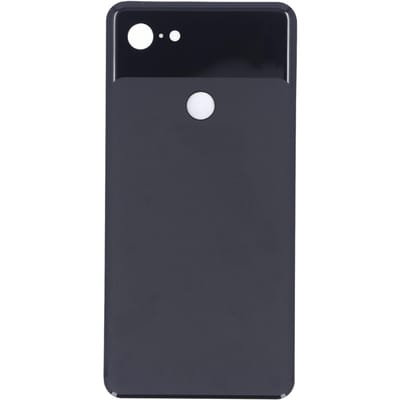 Achterkant Glas Cover Vervanging voor Google Pixel 3XL 6.3 Inch Telefoon Achterpaneel Behuizing Deur met Pre black