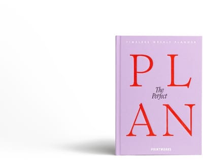 Printworks Weekplanner - The Perfect Plan - Paars