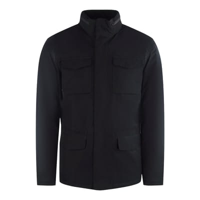 Aquascutum Active Field Jacket Zwarte Jas