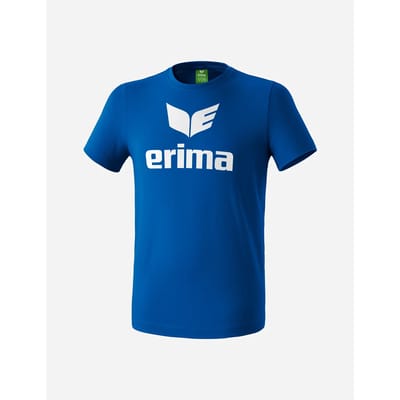 Erima Promo T-Shirt Kinderen - Royal / Wit | Maat: 116