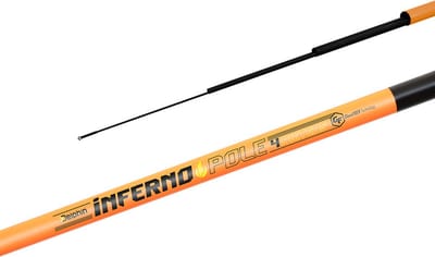 Vaste hengel - Delphin - Inferno Pole - Telescoophengel - 4 meter