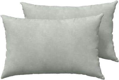 Polyestervulling Kussens - Zitkussens Set - Comfortabel Zitten - Afneembare Hoezen - 60 x 40 cm - Groen