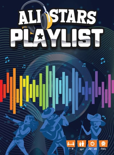 All Stars Playlist - Spel - Party Game - Kaartspel - Muziek