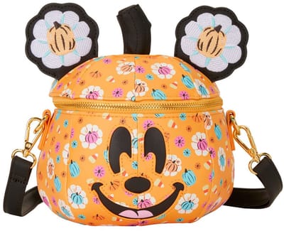 Disney Loungefly Crossbody Bag Pumpkin Minnie Mouse