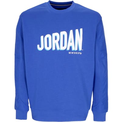 Flight MVP Graphic Fleece Crewneck herensweater Game Royal/wit