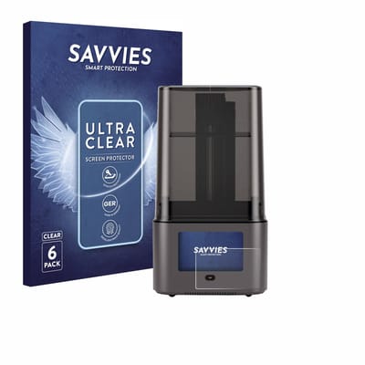 Savvies - Screenprotector voor Anycubic Photon Mono 4 Ultra - Folie Beschermfolie transparant 6 Stuks