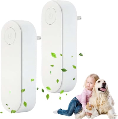 Luchtreiniger - plug-in negatieve ionen luchtreiniger - Negatieve ionen luchtreiniger - Luchtreiniger voor thuis - Negatieve ionen luchtreiniger - Luchtverfrisser - Ionisator - Wit