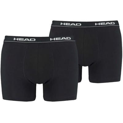 Head - Basic Boxer 2-Pack - Men's Boxers Black-S