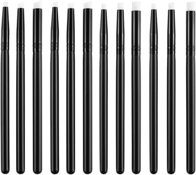 Set van 3 Drybrush Penselen voor Fijn Detailwerk in Acryl, Waterverf en Miniaturen - 4mm, 6mm, 8mm voor Schilderen en Modelbouw