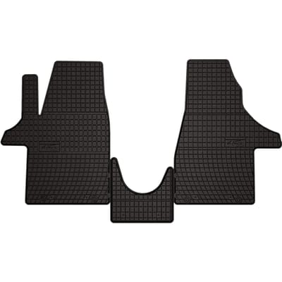 Wielganizator SolidPRO - Autobekleding - Volkswagen Transporter T6.1 - Zwart - 1e Rij