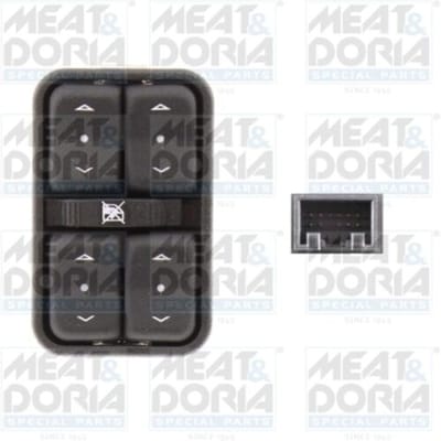 Schakelaar, raamregelaar MEAT & DORIA 26847