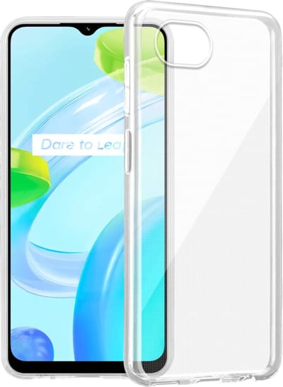 Cadorabo Hoesje geschikt voor Realme C30 / Narzo 50i PRIME in VOLLEDIG TRANSPARANT - Beschermhoes gemaakt van flexibel TPU Silicone Case Cover