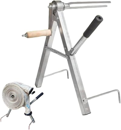 Hose Reel - Slanghaspel Organizer - Tuinonderhoud - Opvouwbaar Ontwerp - 35x40x13cm - Niet gespecificeerd