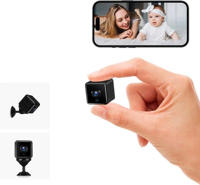 Lexium Verborgen Camera - Spionage Camera - Geheime Camera - Spy Camera - Spycamera - Spion Camera - Verborgen Mini Camera - Spy Camera Mini - Afluisteren - Afluisterapparatuur