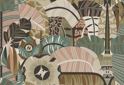 Boråstapeter Vliesbehang 2067 - Swedish Designers - Botanisch Turquoise - 49cm x 10.05m