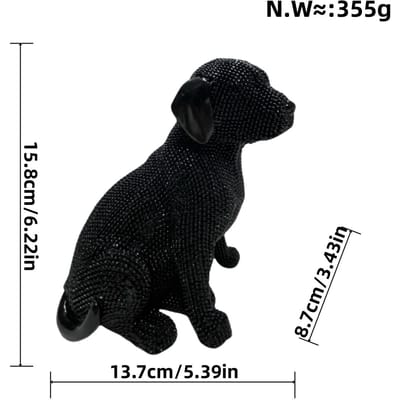 Nieuwe Producten Labrador Creatieve Woonkamer Ornamenten Desktop Huisdecoratie Hars Ambachten Housewarming Cadeau
