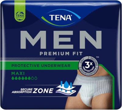 TENA Men Premium Fit Maxi L/XL - 4 x 10 stuks - Voordeelverpakking