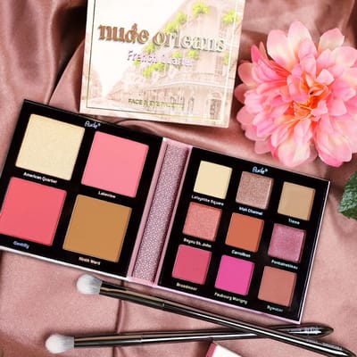Oogschaduw - Face & Eye Palette - Nude Orleans - 13 kleuren - Make up - Dames