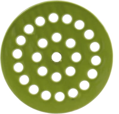 Esschert Design Bloemenschikker voor in vaas - bloemverdeler - boeketring - Dia 12,5 cm - groen - vaas raster - dolomiet