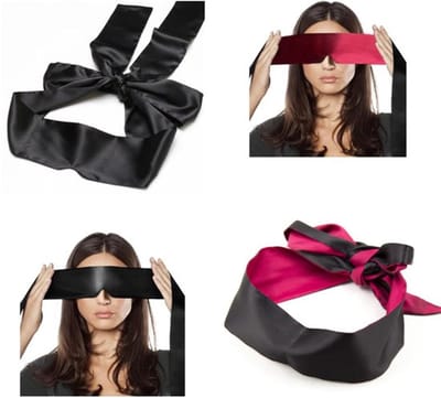 Allecto - Blinddoek - Oogmasker - 2 stuks - Satijnen stof
