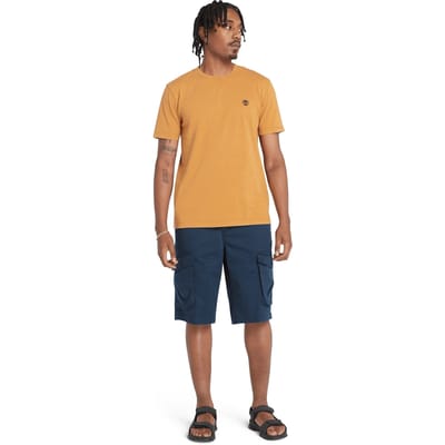 Timberland Twill Cargo Shorts Dark Sapphire Maat: 29 | Korte Broeken Outlet | Heren | Blauw